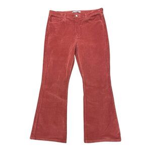 NWT Joes Jeans High Rise Brick  Flare Cords Jeans 70’s Retro New Size 34